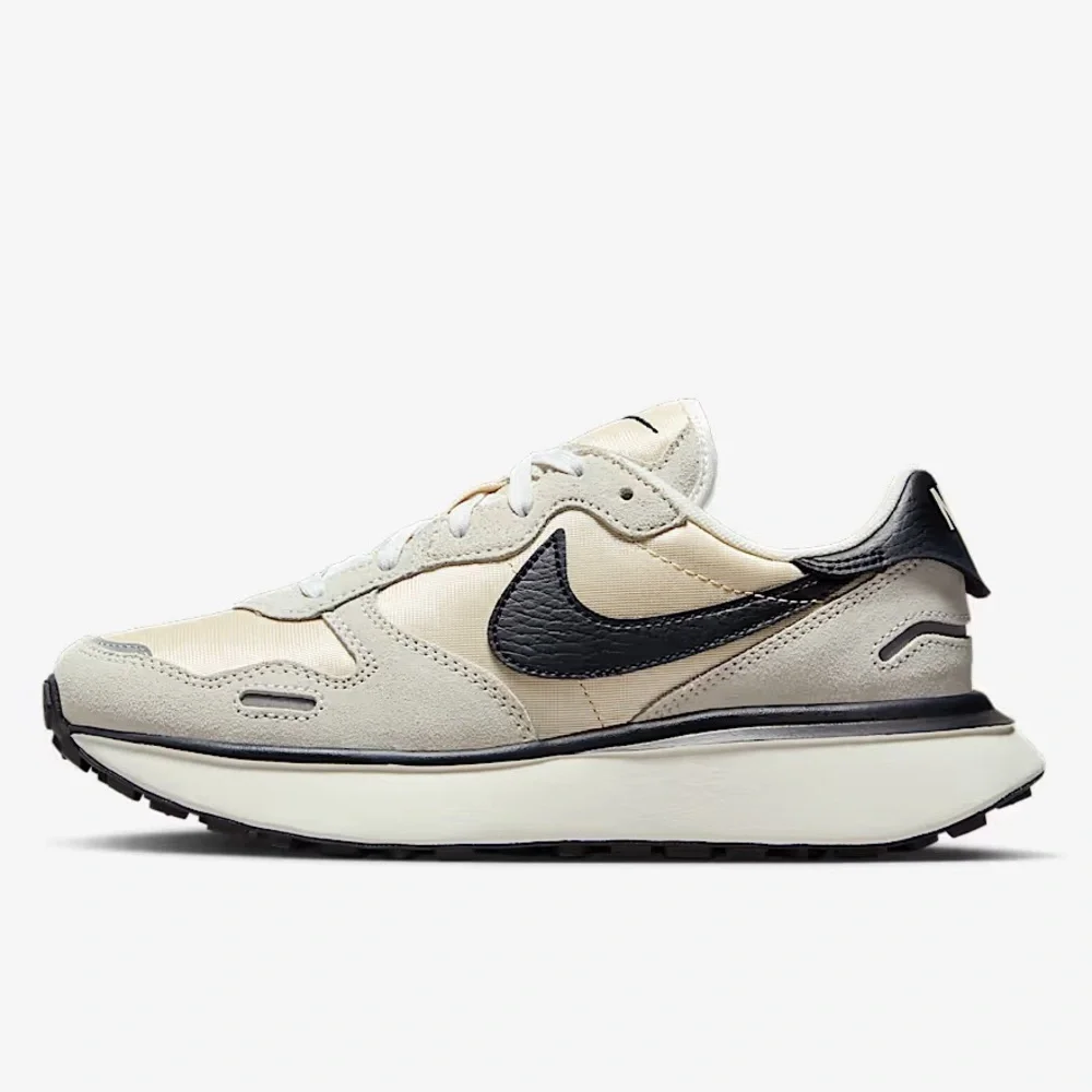 Nike Phoenix Waffle Sneakers Athletic Shoes White Sanddrift Black Womens 9.5 - Picture 15 of 15